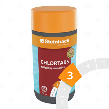 Pastile de clor cu dizolvare lentă 200 g, 1 kg