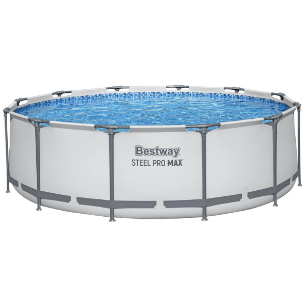 Bestway Piscina STEEL PRO MAX Round 366&times;100 cm, 9150L, cadru metalic