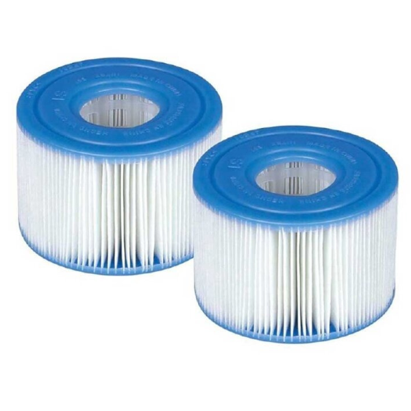 Filtru &ndash; cartuș S1 pentru piscine Intex PureSpa, set de 2 bucăți.