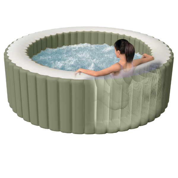 INTEX Jacuzzi SPA gonflabil &ldquo;Bubble Massage&rdquo; 216х71cm, 1098L, 6 persoane