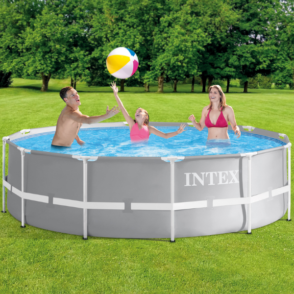INTEX Piscină PRISM FRAME PREMIUM 427×107см, 12706L, cadru metalic, cu ...