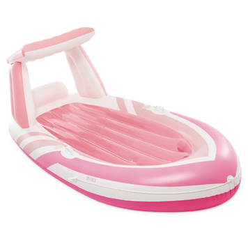 INTEX Надувной плот &ldquo;Pink Paradise Boat Float&rdquo;, 257 x 135 см, до 100 кг, 8+